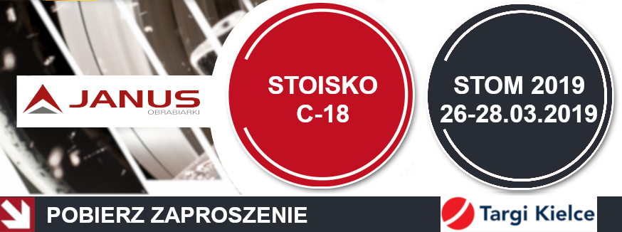 Zaproszenie na stoisko C-18 podczas targów STOM